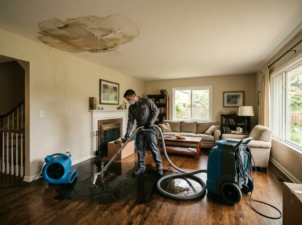 attic-pipe-burst-ceiling-drip-008 — frequently asked questions, Water Damage Restoration & Carpet Care in Manila, AR